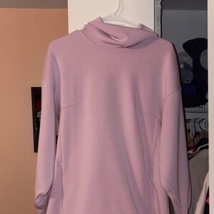 lululemon athletica Soft Mauve Cowl Neck Sweater